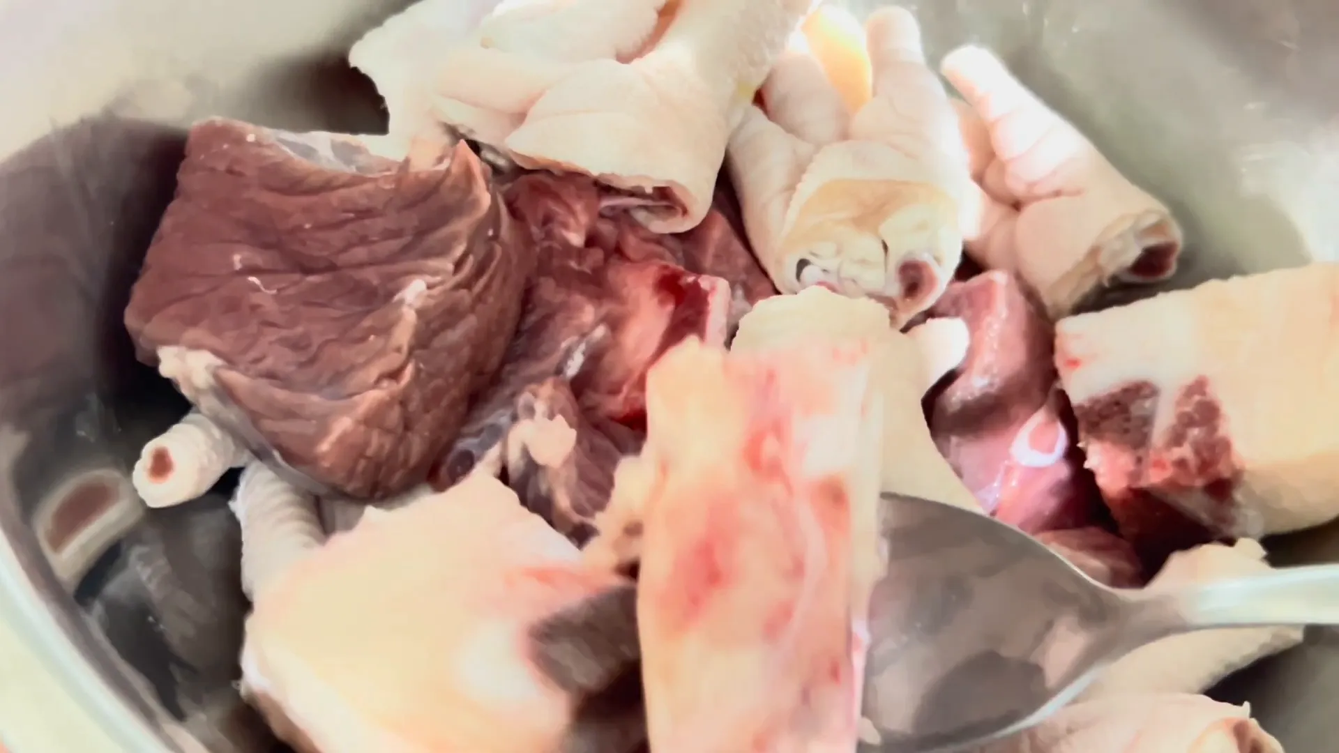 Preparing Ingredients for Soup