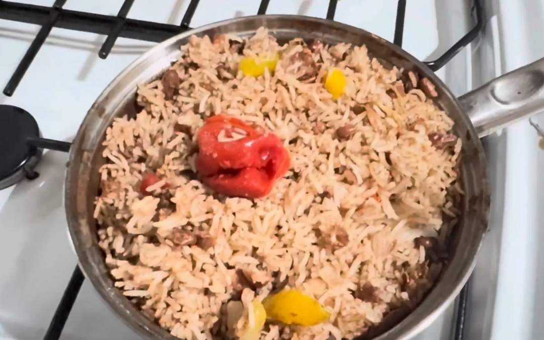 A Taste of Jamaica: Cooking Authentic Rice and Peas with DW Pepper Sauce