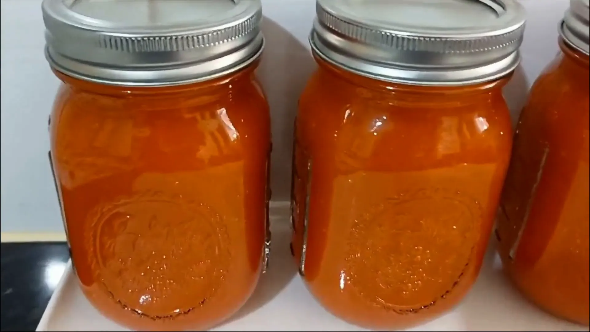 Finished bottled pepper sauce