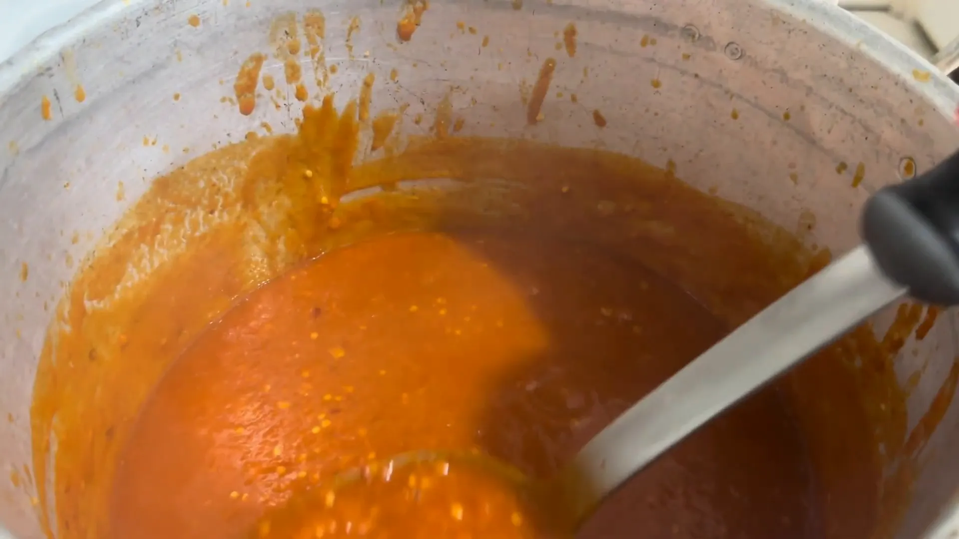 Blended pepper sauce