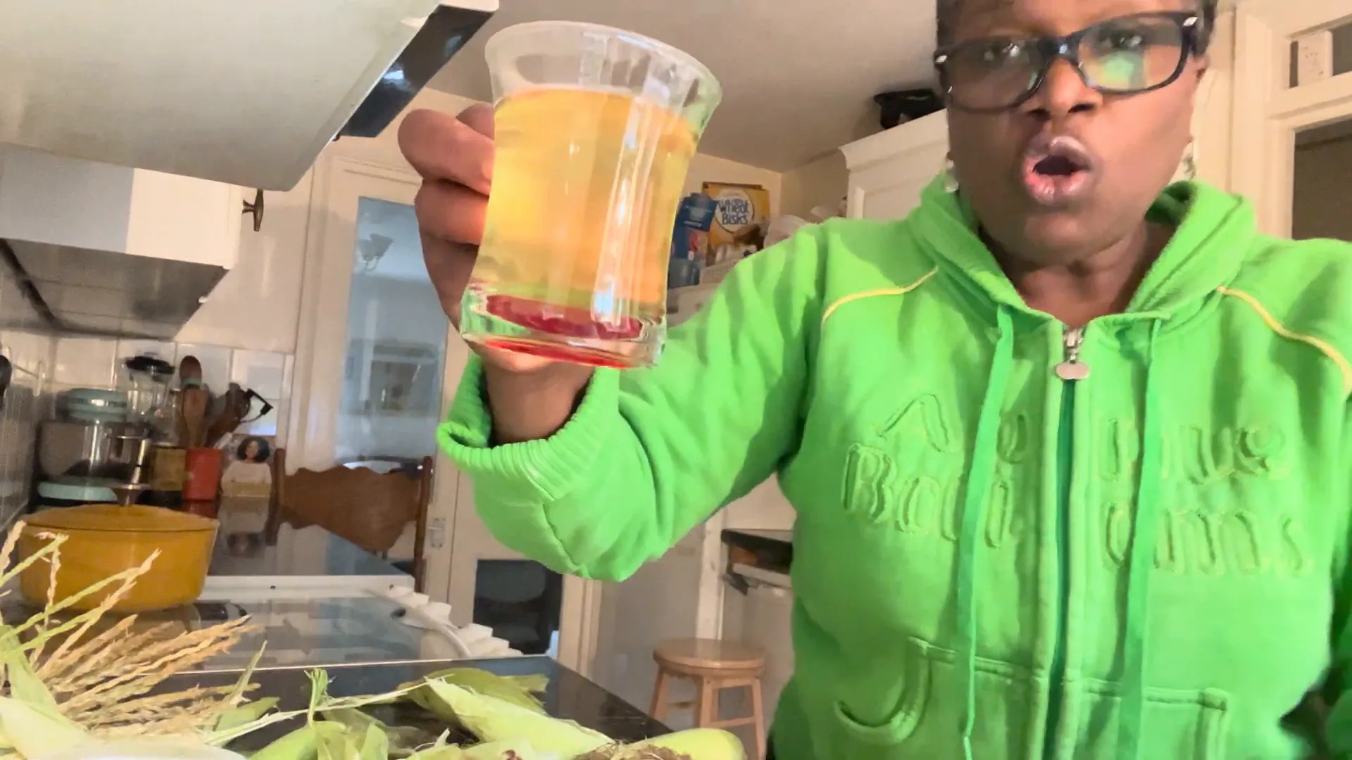 Using corn silk in salads