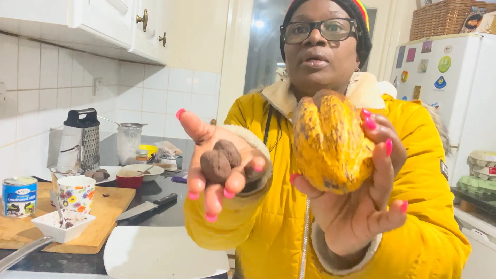 Grandma's cocoa pod