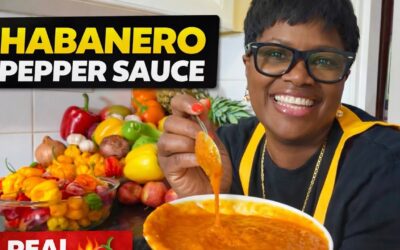 How I Make Habanero Pepper Sauce Jamaican Style No Preservatives